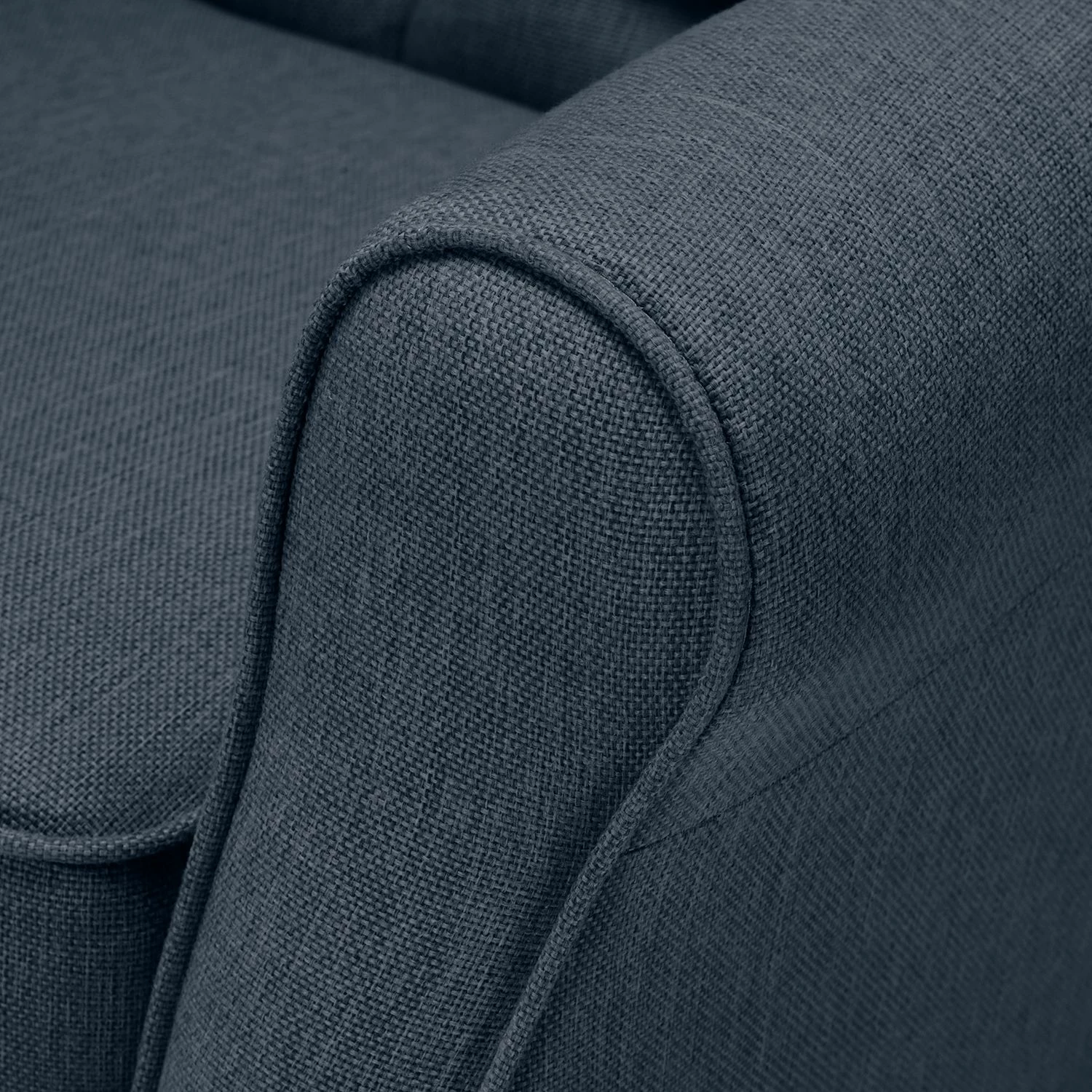 Maison Belfort Polstergarnitur Luro (2-1-1) - Strukturstoff - Dunkelblau 7 Maison Belfort Polstergarnitur Luro (2-1-1) - Strukturstoff - Dunkelblau – Bild 7