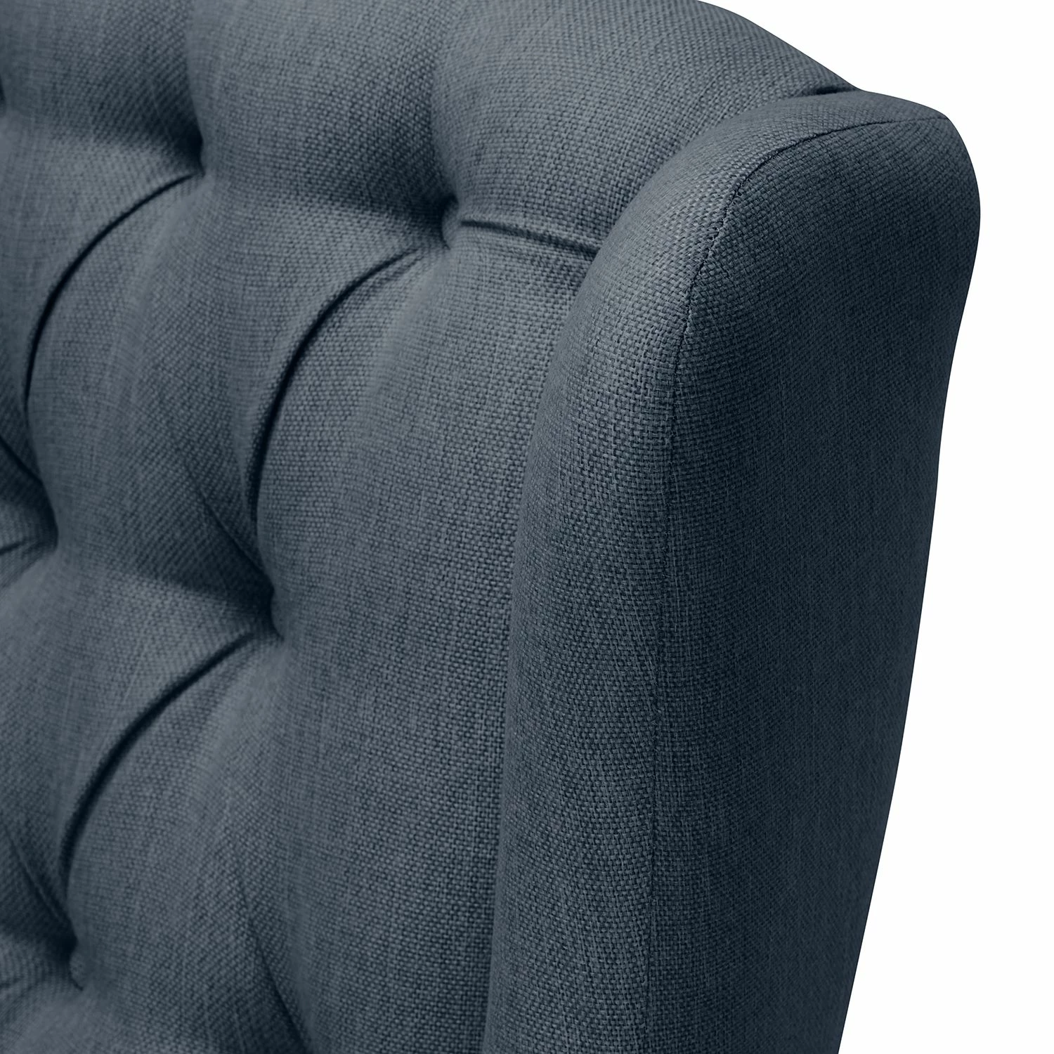 Maison Belfort Polstergarnitur Luro (2-1-1) - Strukturstoff - Dunkelblau 8 Maison Belfort Polstergarnitur Luro (2-1-1) - Strukturstoff - Dunkelblau – Bild 8