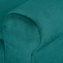 Maison Belfort Polsterbank Banquette Samt - Türkis -WOHNZIMMERMÖBEL Verkäufe polsterbank banquette samt tuerkis 2788750