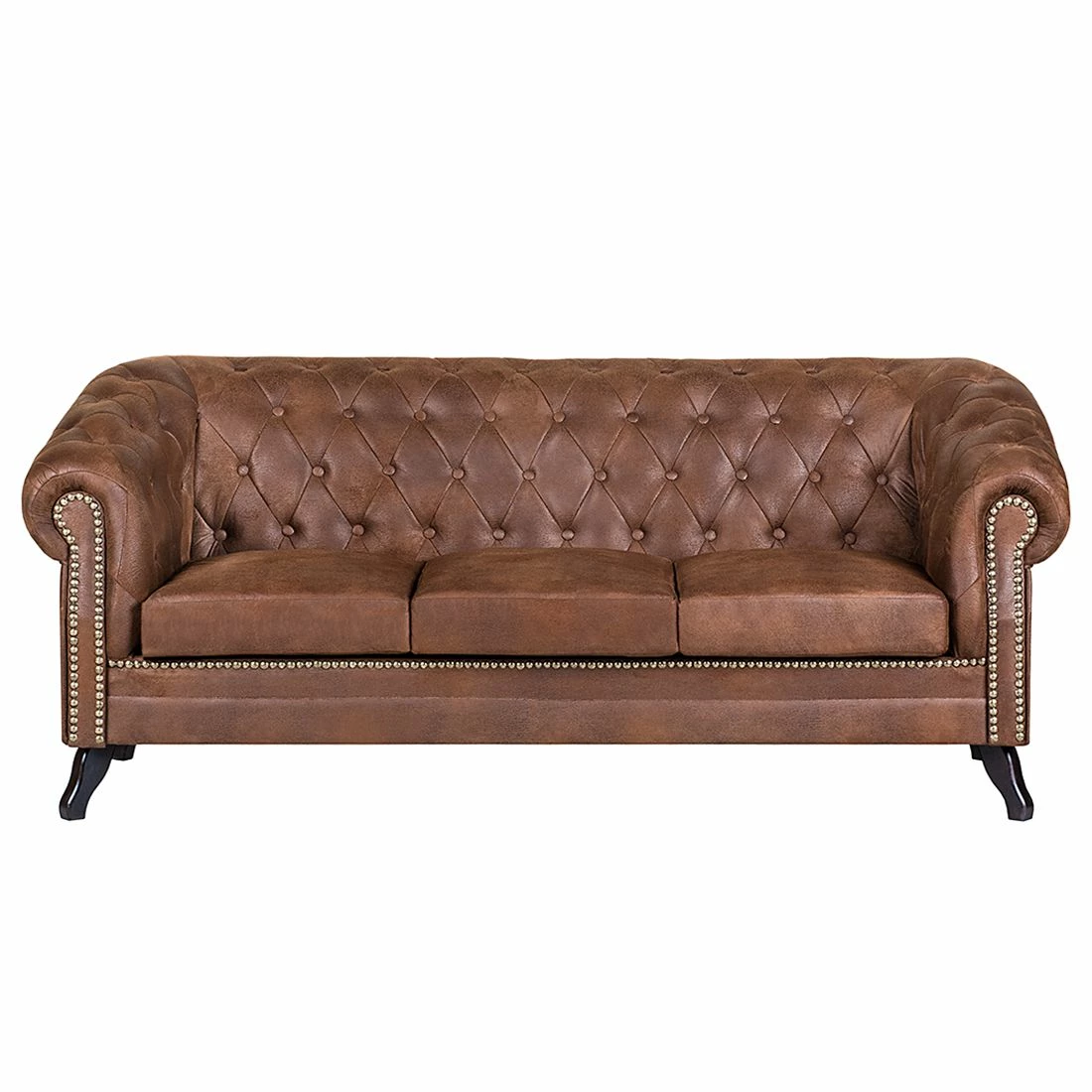 Ars manufacti Polstergarnitur Benavente (3-2-1) - Antiklederoptik Braun 10 Ars manufacti Polstergarnitur Benavente (3-2-1) - Antiklederoptik Braun – Bild 10