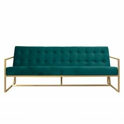 Jack & Alice Polstergarnitur Charm II - Microfaser (3-1-1) - Petrol -WOHNZIMMERMÖBEL Verkäufe polstergarnitur charm ii 3 1 1 microfaser petrol 4693128