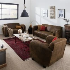 Ars manufacti Polstergarnitur Tullow (3-2-1) - Antiklederoptik Braun 19 Ars manufacti Polstergarnitur Tullow (3-2-1) - Antiklederoptik Braun -WOHNZIMMERMÖBEL Verkäufe polstergarnitur tullow 3 2 1 antiklederoptik braun 4905320