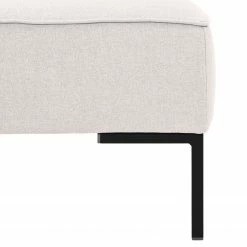 Studio Copenhagen Polsterhocker Ampio Webstoff - Stoff Floreana: Beige - Schwarz -WOHNZIMMERMÖBEL Verkäufe polsterhocker ampio schwarz stoff floreana beige 3980024