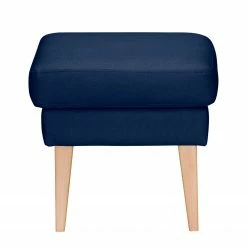 Mørteens Polsterhocker Bucoli Strukturstoff - Dunkelblau -WOHNZIMMERMÖBEL Verkäufe polsterhocker bucoli strukturstoff dunkelblau 4621960