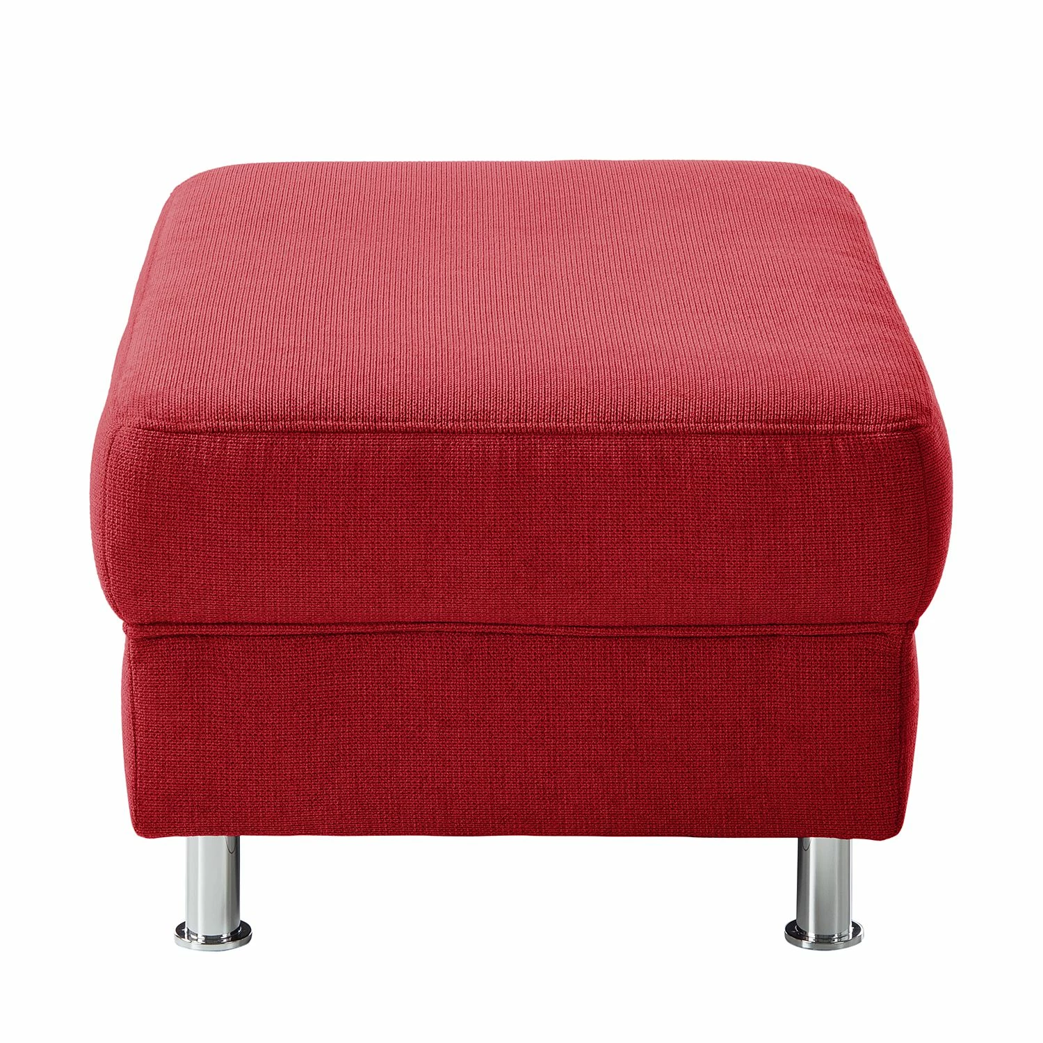 Fredriks Polsterhocker Calang Webstoff - Rot 7 Fredriks Polsterhocker Calang Webstoff - Rot – Bild 7