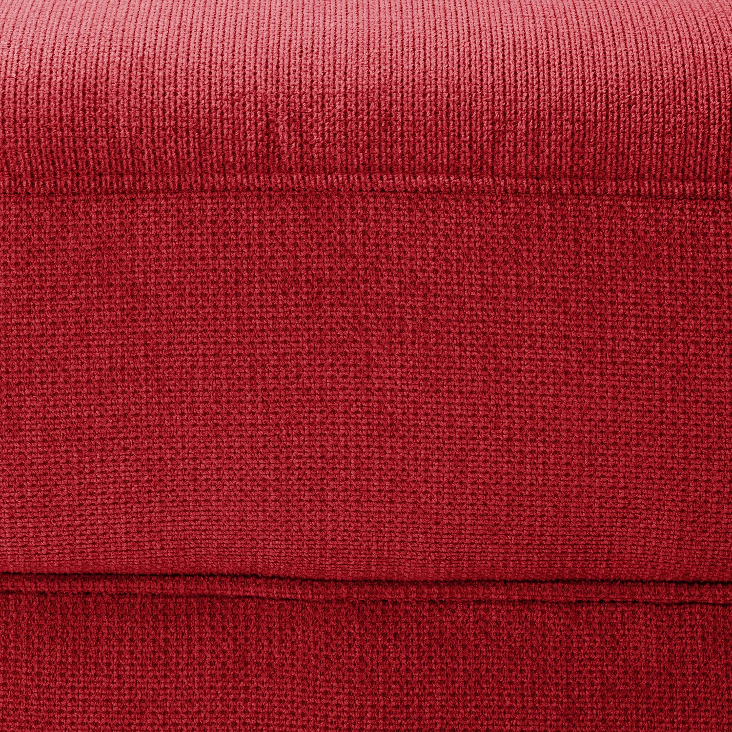 Fredriks Polsterhocker Calang Webstoff - Rot 8 Fredriks Polsterhocker Calang Webstoff - Rot – Bild 8