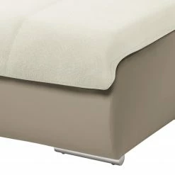 Cotta Polsterhocker Delsbo - Kunstleder / Flachgewebe - Beige -WOHNZIMMERMÖBEL Verkäufe polsterhocker delsbo kunstleder flachgewebe beige 3511001