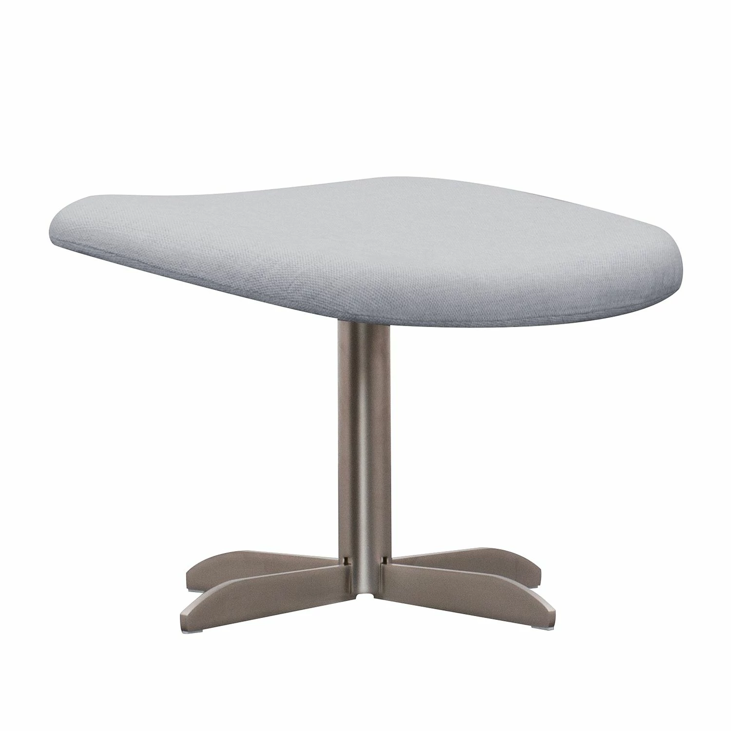 Studio Copenhagen Polsterhocker Houston Webstoff - Webstoff Milan: Hellgrau - Edelstahl 1 Studio Copenhagen Polsterhocker Houston Webstoff - Webstoff Milan: Hellgrau - Edelstahl