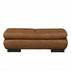 Ars Natura Polsterhocker Infinity Antiklederlook - Cognac -WOHNZIMMERMÖBEL Verkäufe polsterhocker infinity antiklederlook cognac 4496648