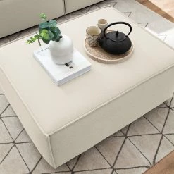 Polsterhocker Kinx Webstoff - Webstoff Osta: Altweiß 14 Polsterhocker Kinx Webstoff - Webstoff Osta: Altweiß -WOHNZIMMERMÖBEL Verkäufe polsterhocker kinx webstoff stoff osta altweiss 4647536