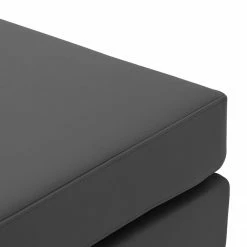 Fredriks Polsterhocker Portobello Echtleder - Echtleder Gad: Anthrazit - Eckig -WOHNZIMMERMÖBEL Verkäufe polsterhocker portobello echtleder eckiger fuss 3798820