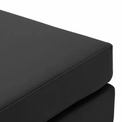 Fredriks Polsterhocker Portobello Echtleder - Echtleder Gad: Schwarz - Kufen -WOHNZIMMERMÖBEL Verkäufe polsterhocker portobello echtleder kufen 3799332