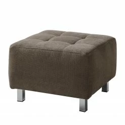 Fredriks Polsterhocker Tanete - Braungrau