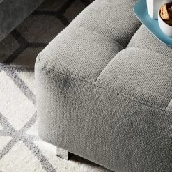 Fredriks Polsterhocker Tanete - Strukturstoff -WOHNZIMMERMÖBEL Verkäufe polsterhocker tanete strukturstoff granit 4997492