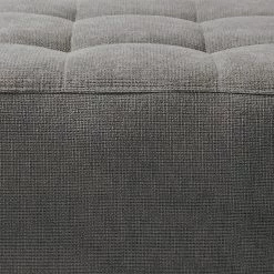 Fredriks Polsterhocker Tanete - Strukturstoff -WOHNZIMMERMÖBEL Verkäufe polsterhocker tanete strukturstoff grau 4787632