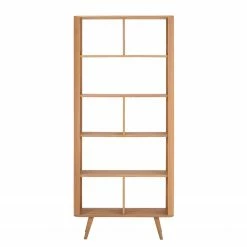 Studio Copenhagen Regal Loca II - Wildeiche massiv - Wildeiche Hell -WOHNZIMMERMÖBEL Verkäufe raumteiler loca wildeiche teilmassiv weiss wildeiche hell 5205052