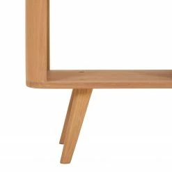 Studio Copenhagen Regal Loca II - Wildeiche massiv - Wildeiche Hell -WOHNZIMMERMÖBEL Verkäufe raumteiler loca wildeiche teilmassiv weiss wildeiche hell 5205068