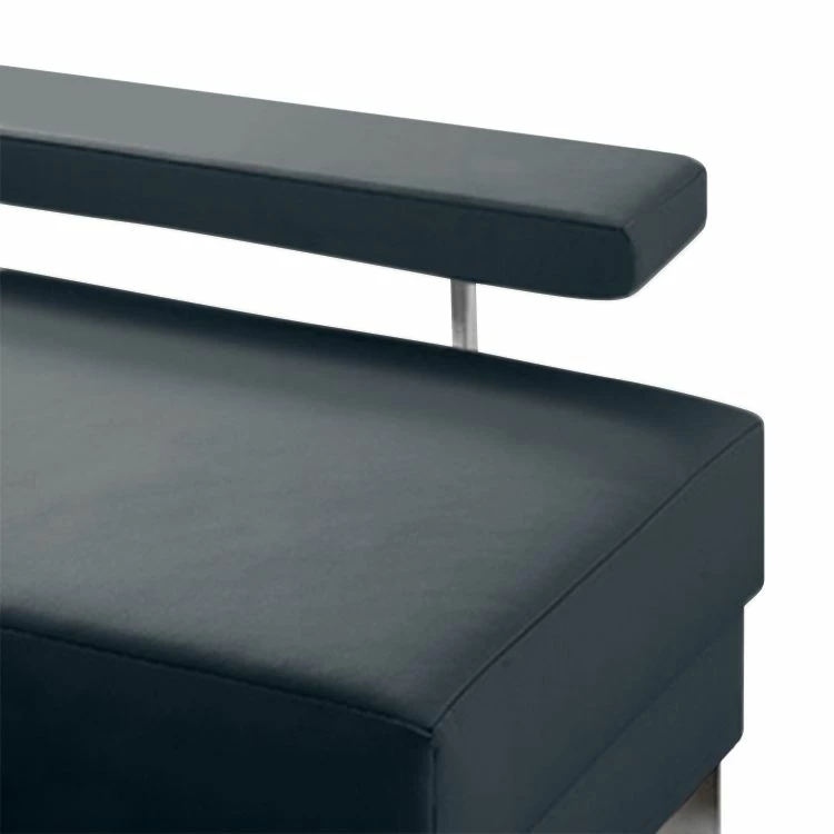 Loftscape Recamiere Athmos (mit Schlaffunktion) - Kunstleder - Dunkelblau - Armlehne davorstehend links 5 Loftscape Recamiere Athmos (mit Schlaffunktion) - Kunstleder - Dunkelblau - Armlehne davorstehend links – Bild 5