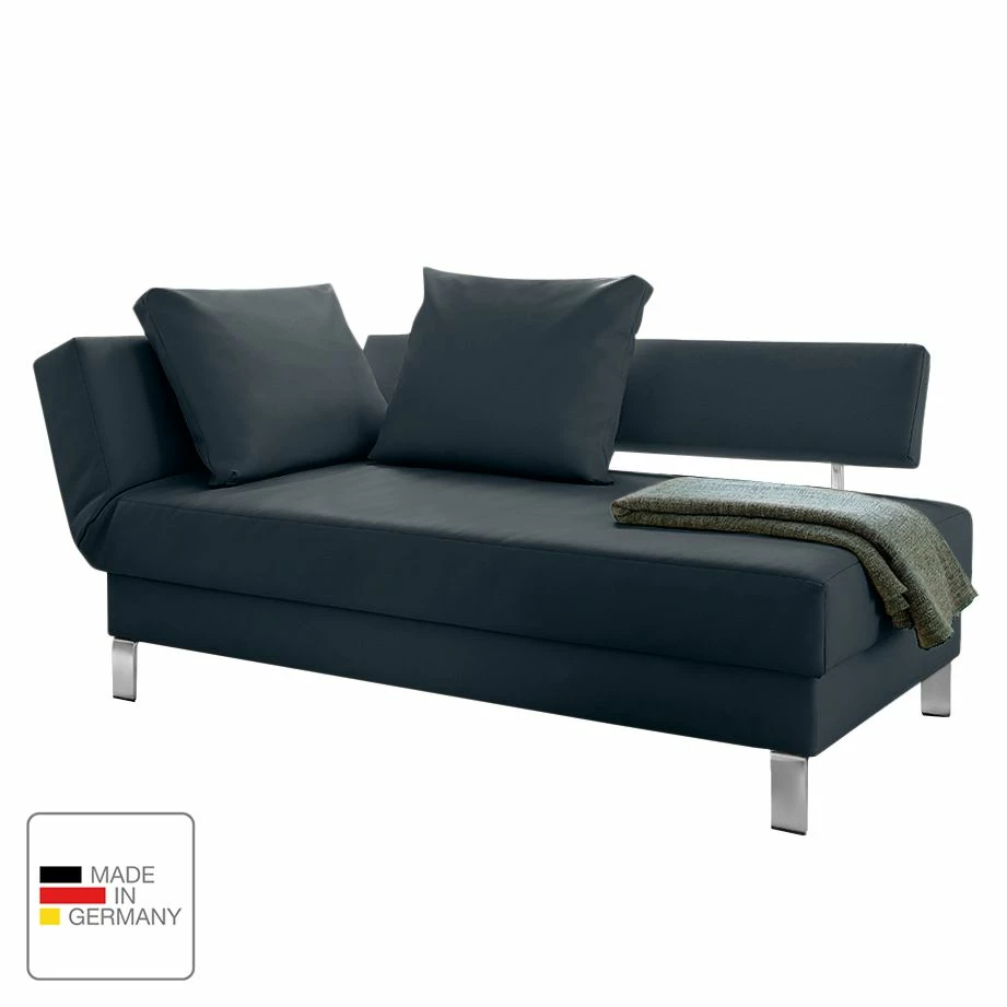 Loftscape Recamiere Athmos (mit Schlaffunktion) - Kunstleder - Dunkelblau - Armlehne davorstehend links 2 Loftscape Recamiere Athmos (mit Schlaffunktion) - Kunstleder - Dunkelblau - Armlehne davorstehend links – Bild 2