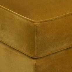 Jack & Alice Recamiere Blomma - Samtstoff SenfGelb - Armlehne davorstehend links -WOHNZIMMERMÖBEL Verkäufe recamiere blomma samtstoff senfgelb armlehne davorstehend links 354726