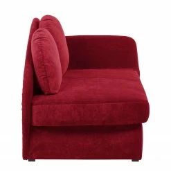 Ridgevalley Recamiere Eresburg Velours - Bordeaux - Armlehne davorstehend rechts -WOHNZIMMERMÖBEL Verkäufe recamiere eresburg velours armlehne davorstehend rechts bordeaux 3357721