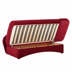 Ridgevalley Recamiere Eresburg Velours - Bordeaux - Armlehne davorstehend rechts -WOHNZIMMERMÖBEL Verkäufe recamiere eresburg velours armlehne davorstehend rechts bordeaux 3357785