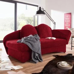 Ridgevalley Recamiere Eresburg Velours - Bordeaux - Armlehne davorstehend rechts -WOHNZIMMERMÖBEL Verkäufe recamiere eresburg velours armlehne davorstehend rechts bordeaux 3362041