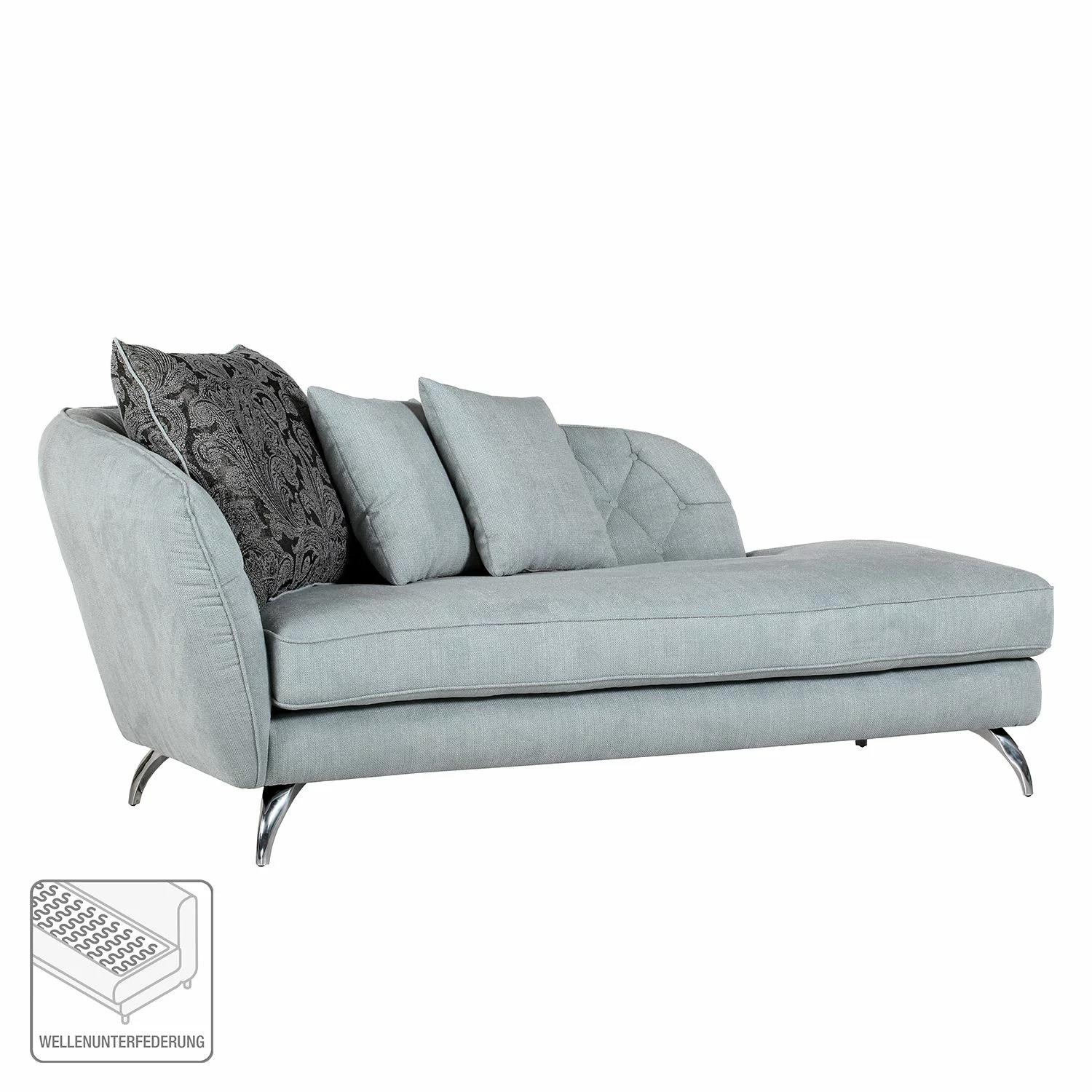 Velvet Studio Recamiere Leeman Microfaser - Armlehne davorstehend links 2 Velvet Studio Recamiere Leeman Microfaser - Armlehne davorstehend links – Bild 2