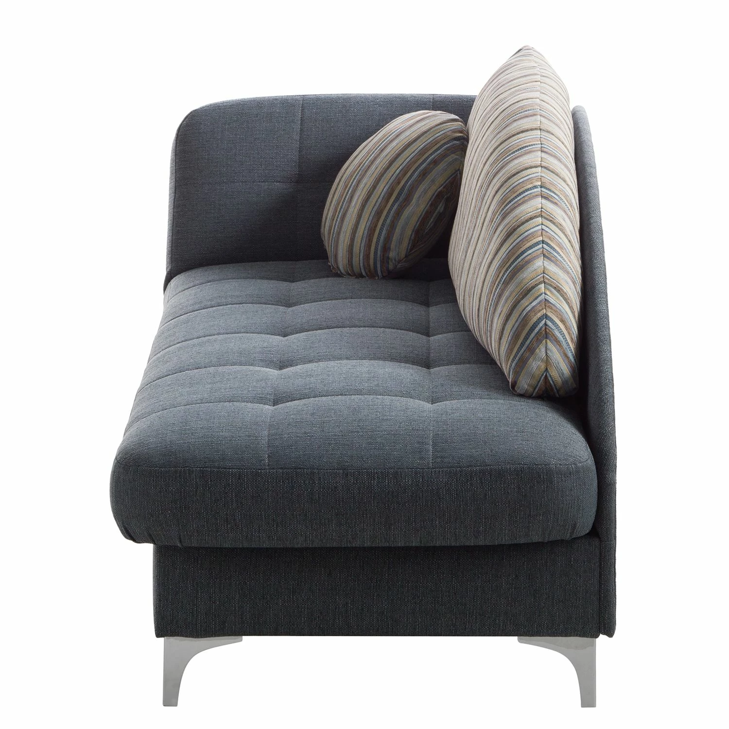 Loftscape Recamiere Limon - Webstoff - Jeansblau - Armlehne davorstehend links 7 Loftscape Recamiere Limon - Webstoff - Jeansblau - Armlehne davorstehend links – Bild 7