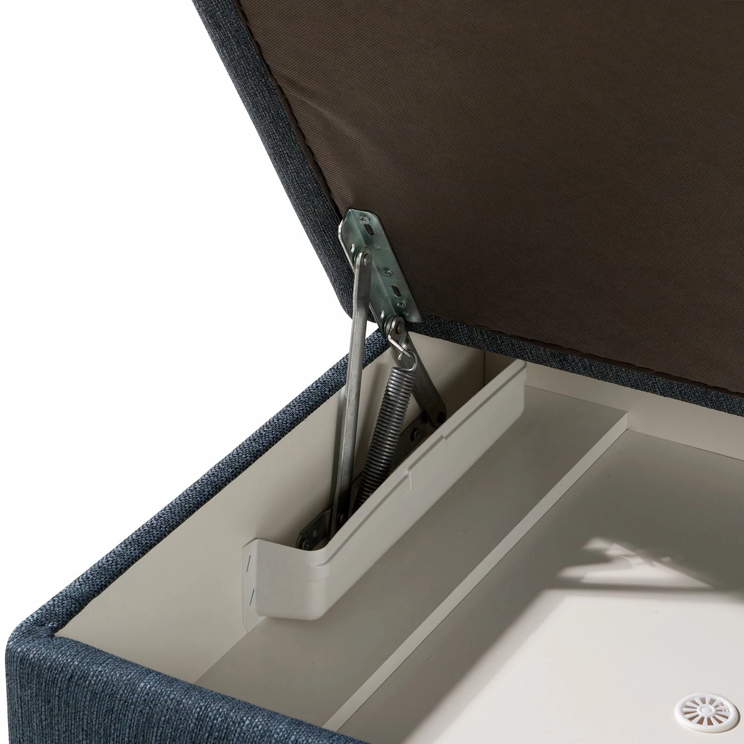 Loftscape Recamiere Limon - Webstoff - Jeansblau - Armlehne davorstehend links 9 Loftscape Recamiere Limon - Webstoff - Jeansblau - Armlehne davorstehend links – Bild 9