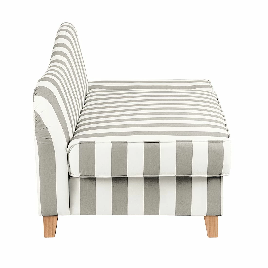 Maison Belfort Recamiere Revel I Webstoff - Grau - Armlehne davorstehend rechts 8 Maison Belfort Recamiere Revel I Webstoff - Grau - Armlehne davorstehend rechts – Bild 8