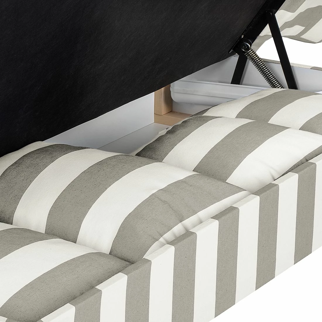 Maison Belfort Recamiere Revel I Webstoff - Grau - Armlehne davorstehend rechts 10 Maison Belfort Recamiere Revel I Webstoff - Grau - Armlehne davorstehend rechts – Bild 10