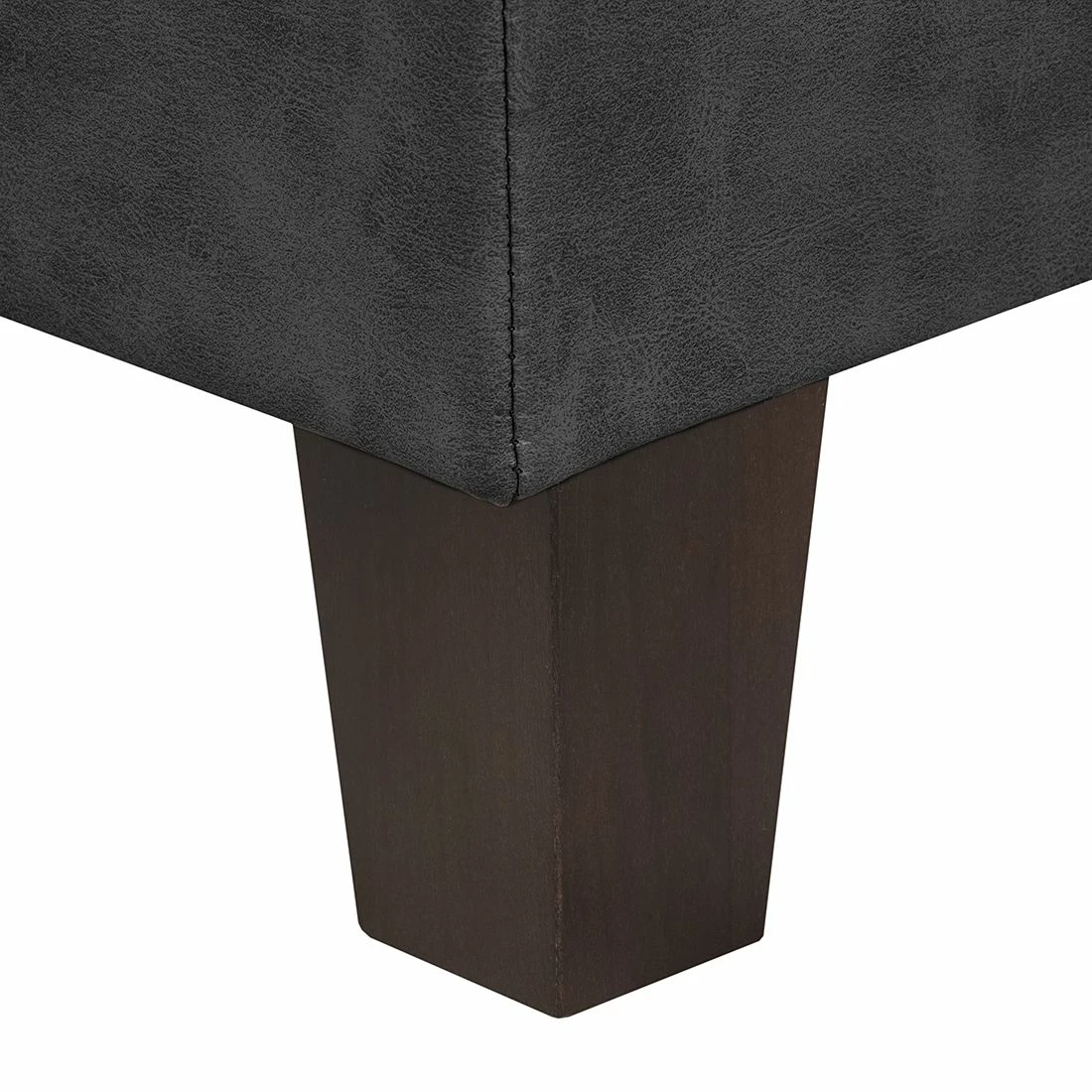 Maison Belfort Recamiere Revel Kunstleder - Anthrazit - Armlehne davorstehend rechts 16 Maison Belfort Recamiere Revel Kunstleder - Anthrazit - Armlehne davorstehend rechts – Bild 16