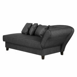 Maison Belfort Recamiere Revel Kunstleder - Anthrazit - Armlehne davorstehend rechts 24 Maison Belfort Recamiere Revel Kunstleder - Anthrazit - Armlehne davorstehend rechts -WOHNZIMMERMÖBEL Verkäufe recamiere revel kunstleder armlehne davorstehend rechts anthrazit 2234714