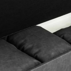 Maison Belfort Recamiere Revel Kunstleder - Anthrazit - Armlehne davorstehend rechts 22 Maison Belfort Recamiere Revel Kunstleder - Anthrazit - Armlehne davorstehend rechts -WOHNZIMMERMÖBEL Verkäufe recamiere revel kunstleder armlehne davorstehend rechts anthrazit 2234730