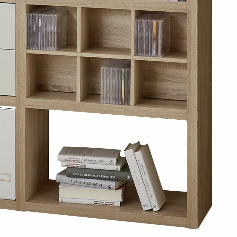 Fredriks Regal Concept VIII - Eiche Dekor / Weiß 3 Fredriks Regal Concept VIII - Eiche Dekor / Weiß – Bild 3