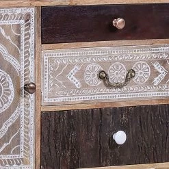 Ars manufacti Regal Curenna I - Mango teilmassiv - Mango / Braun -WOHNZIMMERMÖBEL Verkäufe regal curenna i mango teilmassiv 4419328