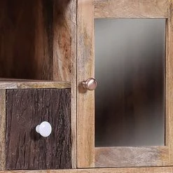 Ars manufacti Regal Curenna I - Mango teilmassiv - Mango / Braun -WOHNZIMMERMÖBEL Verkäufe regal curenna i mango teilmassiv 4419332