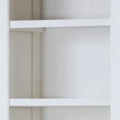 Maison Belfort Regal Doral - Akazie teilmassiv - Weiß / Braun -WOHNZIMMERMÖBEL Verkäufe regal doral akazie teilmassiv weiss braun 1962154