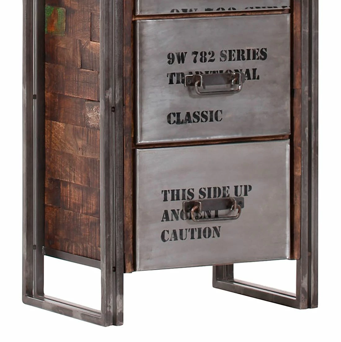 Red Living Regal Factory II - Mango massiv - lackiert 2 Red Living Regal Factory II - Mango massiv - lackiert – Bild 2