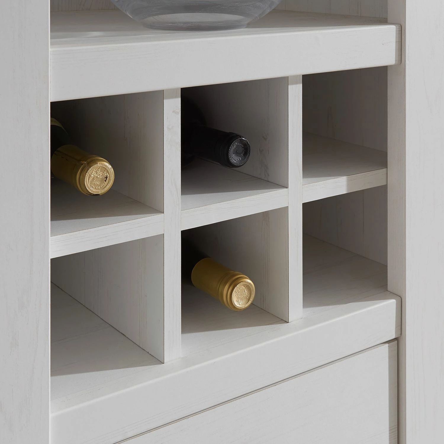 Maison Belfort Wohnwand Geestland I (4-teilig) - Pinie Weiß Dekor 9 Maison Belfort Wohnwand Geestland I (4-teilig) - Pinie Weiß Dekor – Bild 9