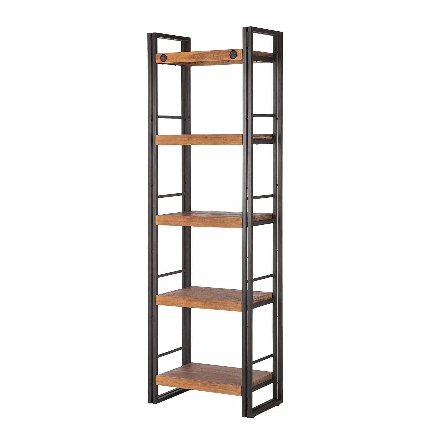 Ars manufacti Regal Manchester I - Akazie massiv / Metall - Akazie / Anthrazit 1 Ars manufacti Regal Manchester I - Akazie massiv / Metall - Akazie / Anthrazit