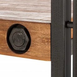 Ars manufacti Regal Manchester IV - Akazie massiv / Metall - Akazie / Anthrazit -WOHNZIMMERMÖBEL Verkäufe regal manchester iv akazie massiv metall 4877376