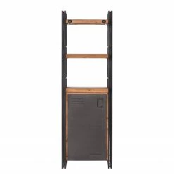 Ars manufacti Regal Manchester V - Akazie teilmassiv / Metall - Akazie / Anthrazit -WOHNZIMMERMÖBEL Verkäufe regal manchester v akazie massiv metall akazie anthrazit 4877336