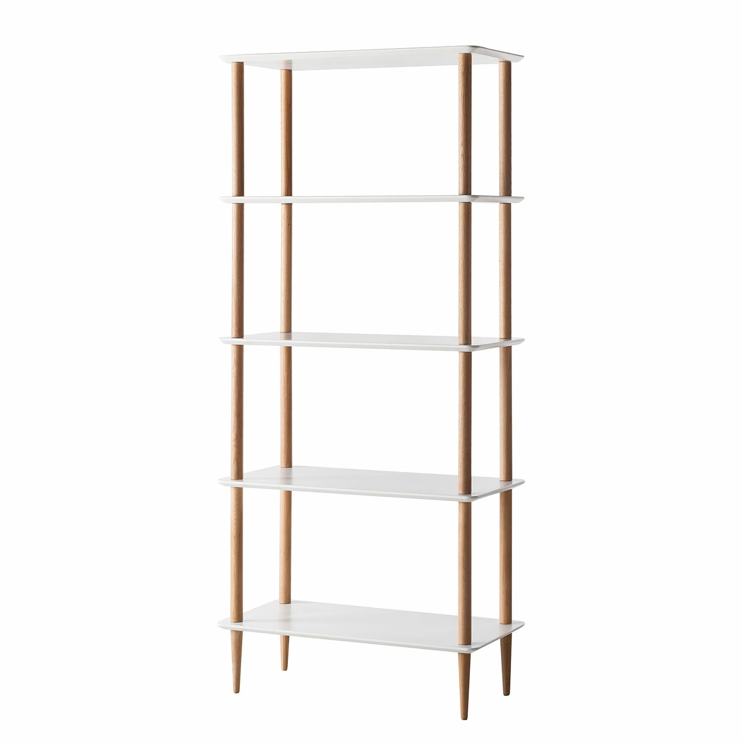 Mørteens Regal Opalanka - Eiche teilmassiv - Weiß / Eiche 1 Mørteens Regal Opalanka - Eiche teilmassiv - Weiß / Eiche