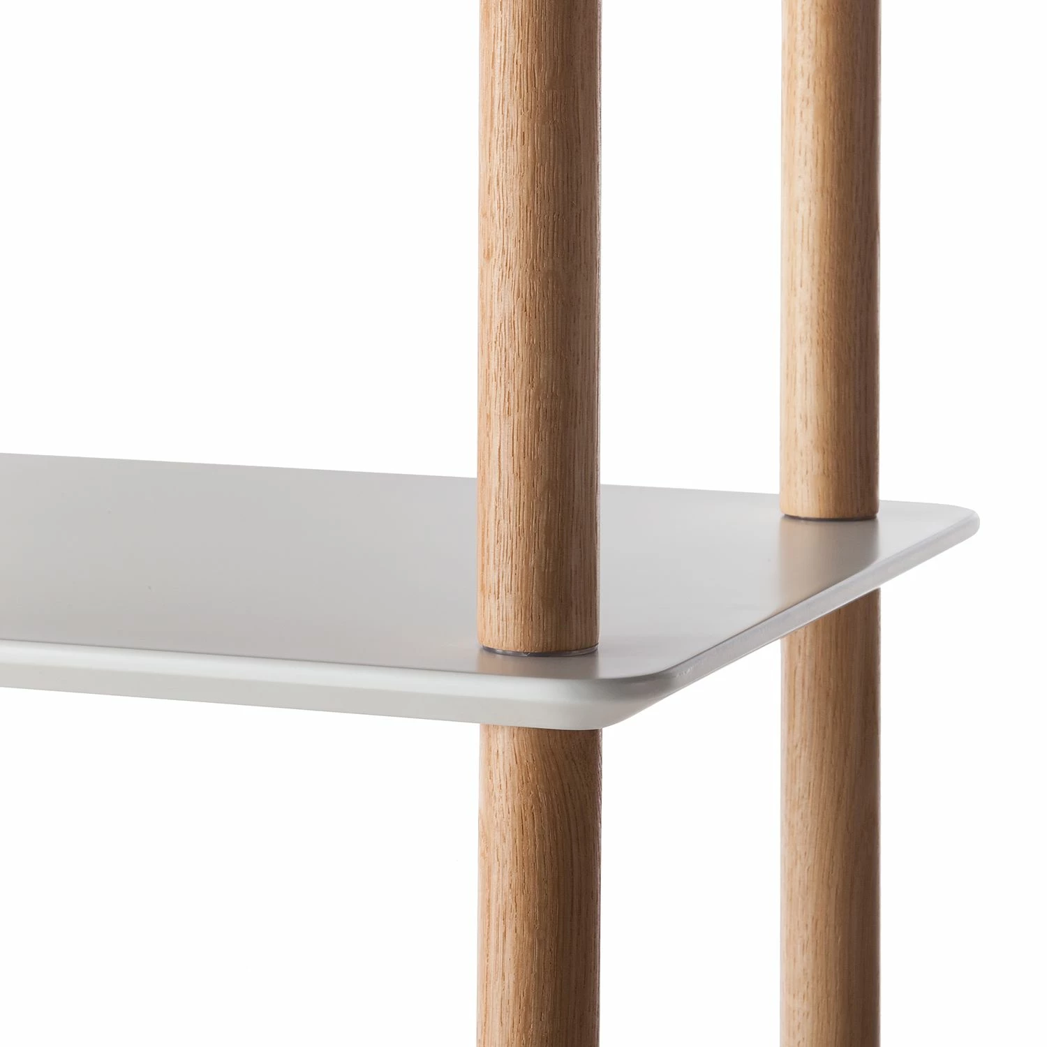 Mørteens Regal Opalanka - Eiche teilmassiv - Weiß / Eiche 8 Mørteens Regal Opalanka - Eiche teilmassiv - Weiß / Eiche – Bild 8