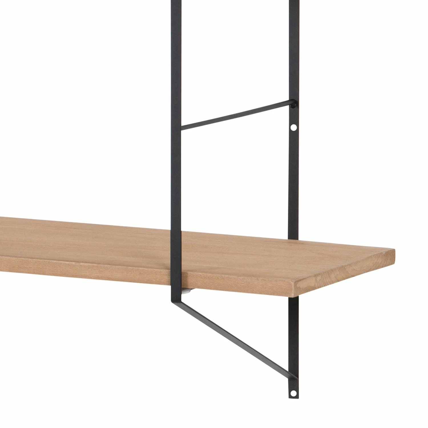 Mørteens Regal Oxbow I - Paulownia massiv / Metall - Paulownia / Schwarz 5 Mørteens Regal Oxbow I - Paulownia massiv / Metall - Paulownia / Schwarz – Bild 5