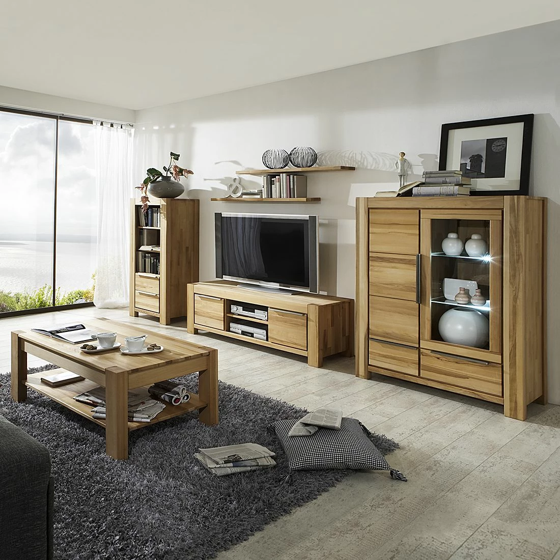 Ars Natura Regal Pia - Kernbuche massiv 2 Ars Natura Regal Pia - Kernbuche massiv – Bild 2