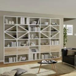 Fredriks Regal Concept I - Weiß -WOHNZIMMERMÖBEL Verkäufe regal rodos i weiss 1890330