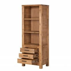 Ars Natura Regal Toumanar - Akazie teilmassiv - Akazie Sand -WOHNZIMMERMÖBEL Verkäufe regal toumanar akazie teilmassiv akazie sand 3627341